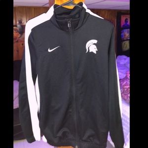 Michigan state zip up